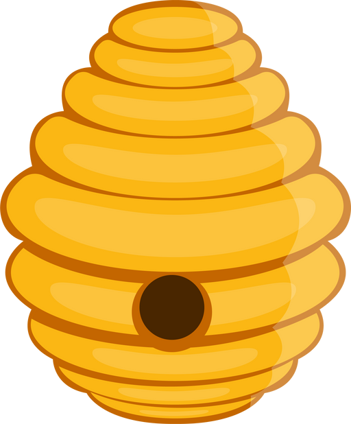 Single Beehive Illustration