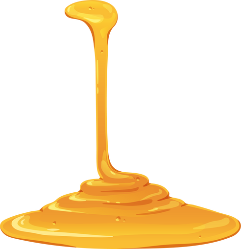 Dripping Honey Illustration